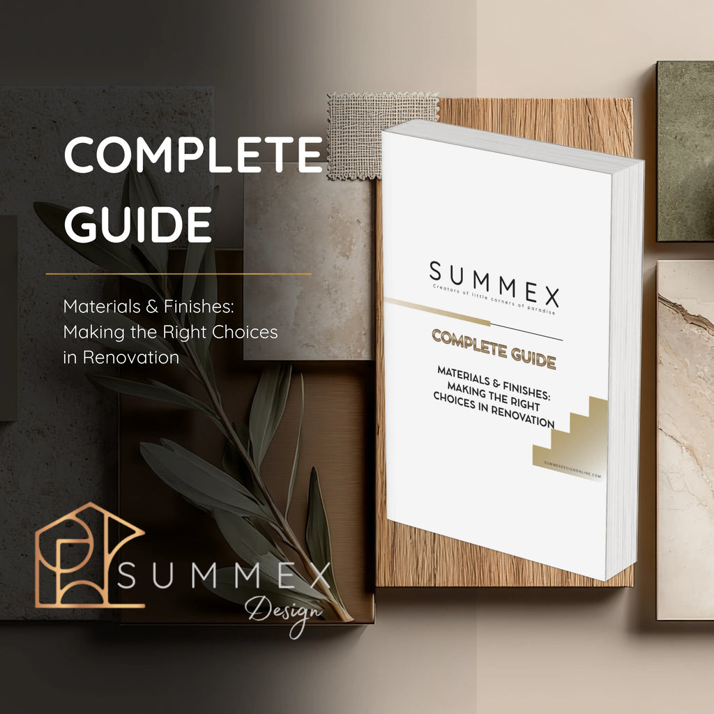 Guide complet - Matériaux et finis, faire les bons choix en rénovation Summexdesignonline