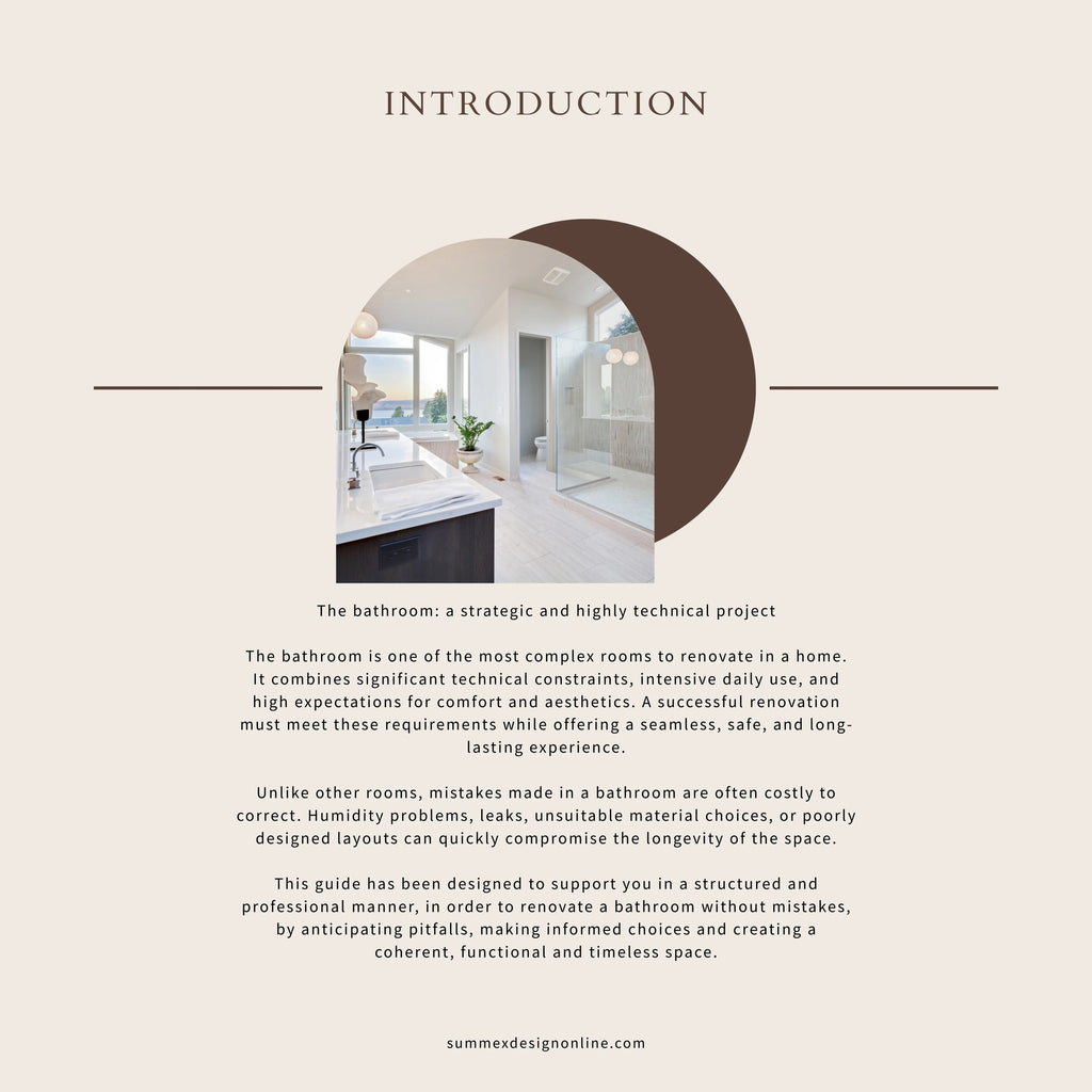 Guide complet - Rénover une salle de bain sans erreur Summexdesignonline