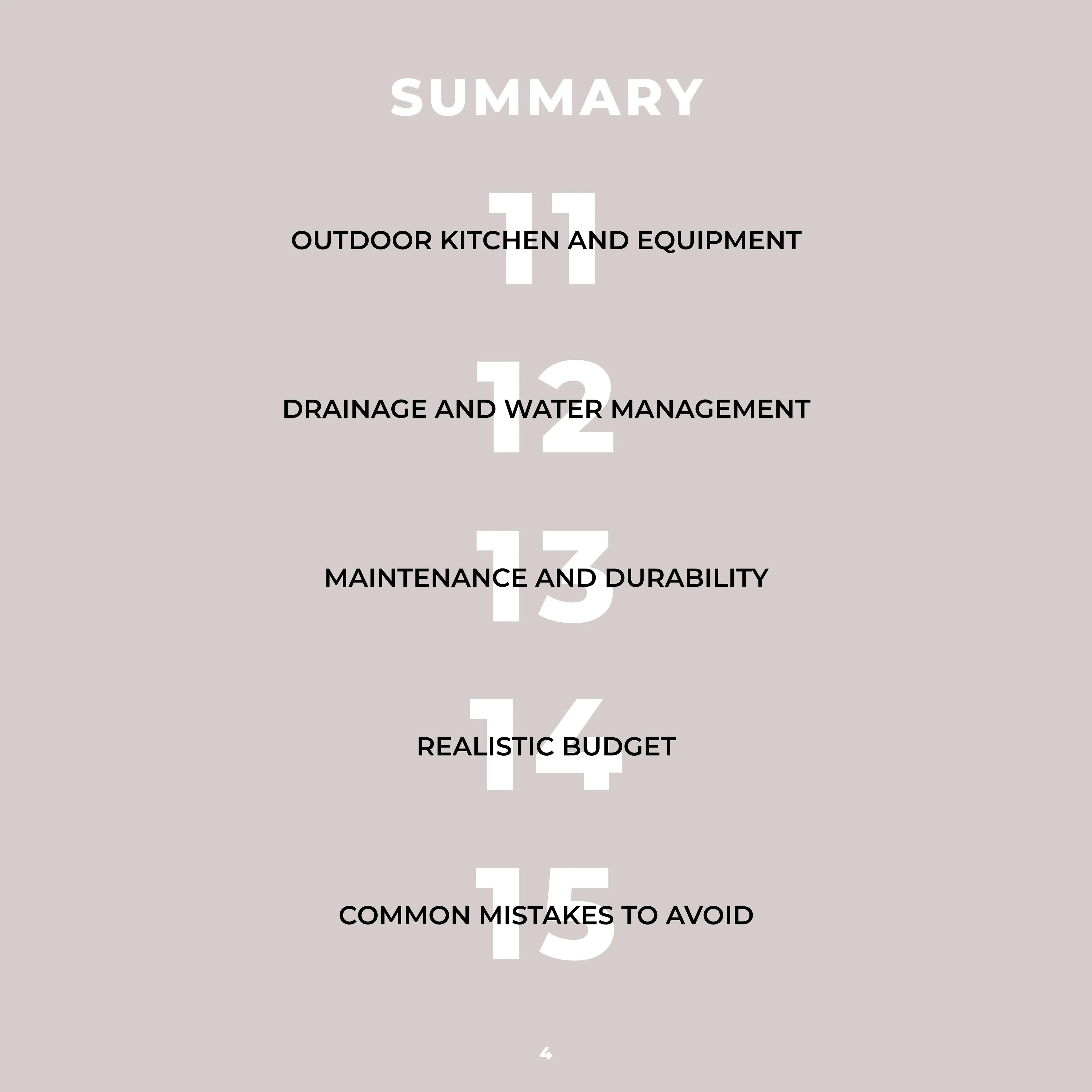 Guide complet - Aménagement de patio Summexdesignonline