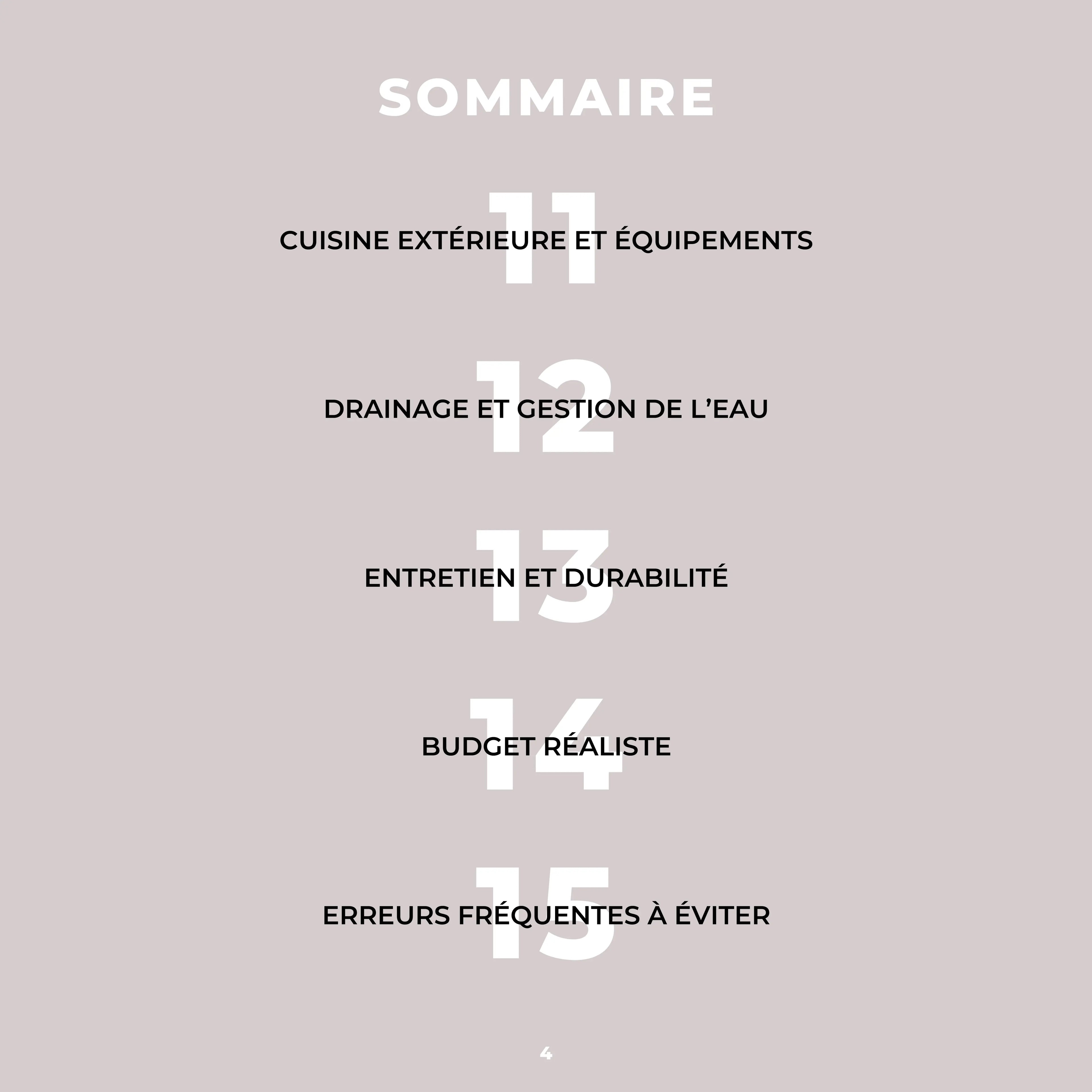 Guide complet - Aménagement de patio Summexdesignonline