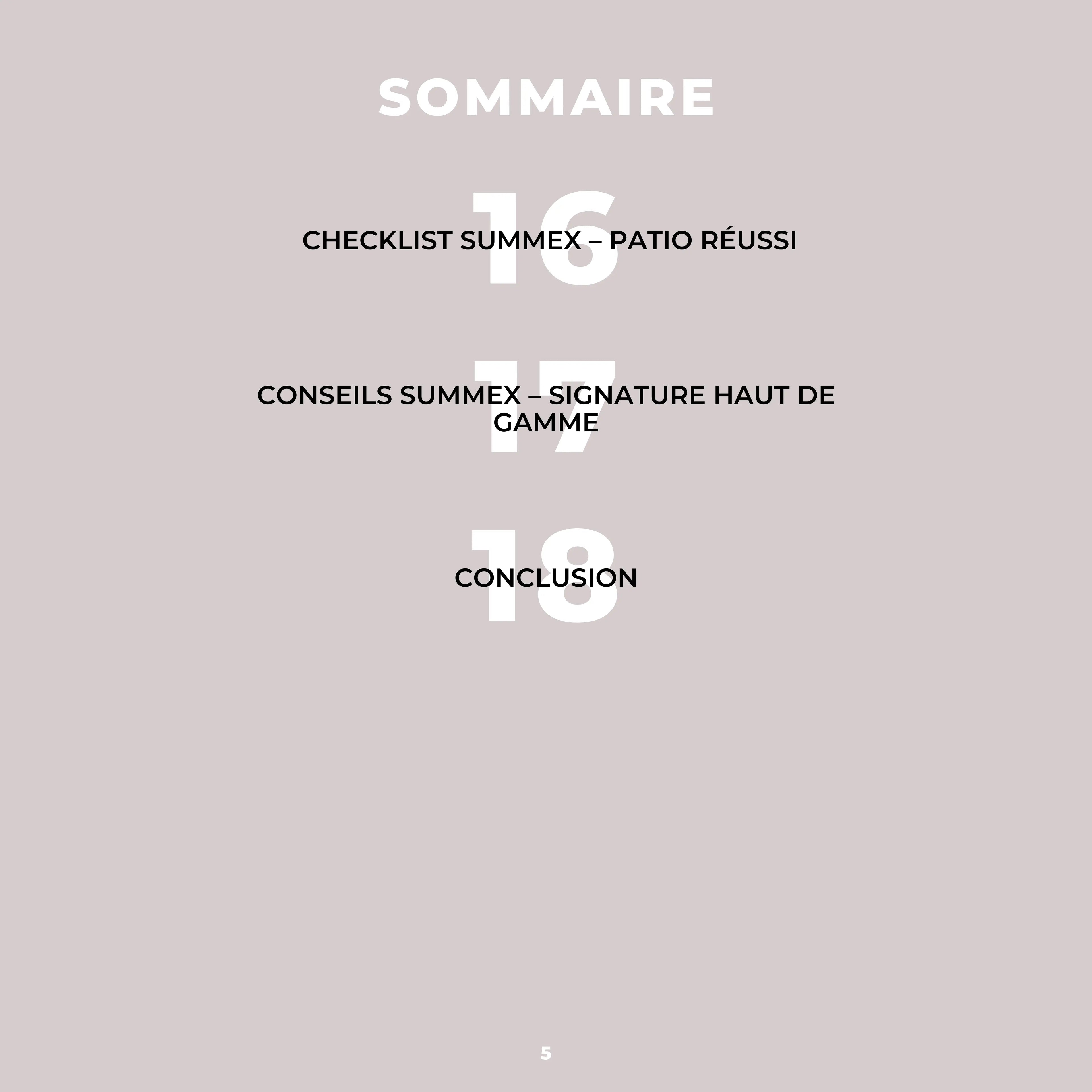 Guide complet - Aménagement de patio Summexdesignonline